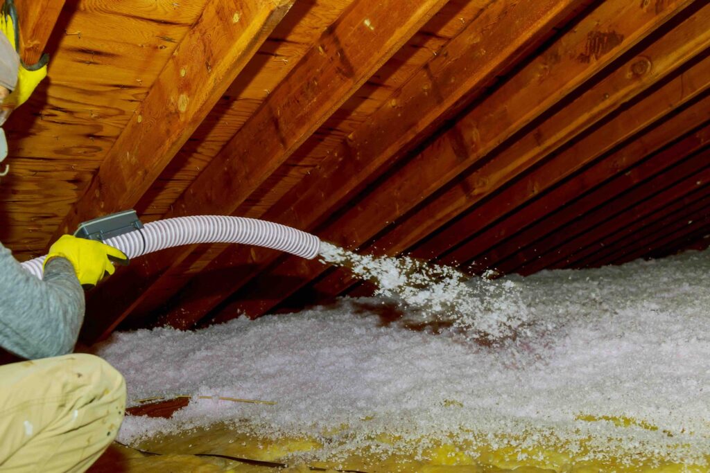 Attic insulation